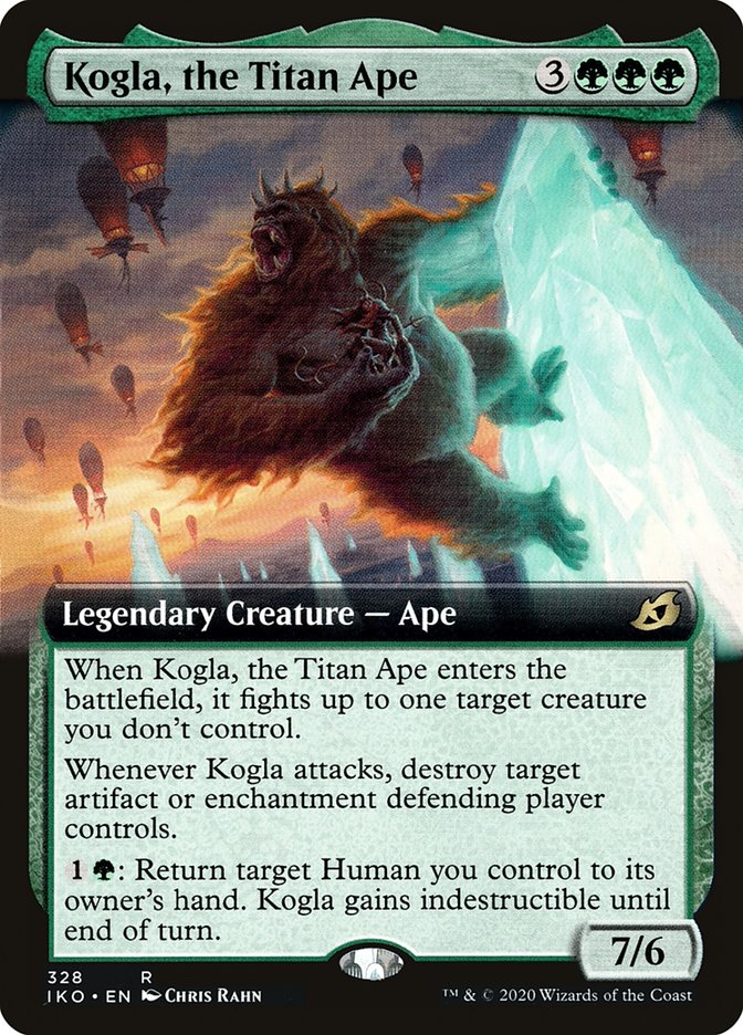 Kogla, the Titan Ape (Extended Art) [Ikoria: Lair of Behemoths] | Card Citadel