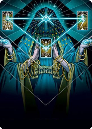 Strategic Planning Art Card [Strixhaven: School of Mages Art Series] | Card Citadel