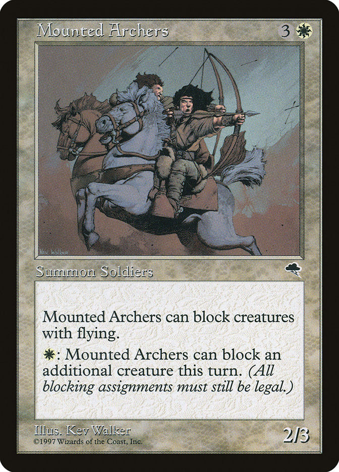 Mounted Archers [Tempest] | Card Citadel