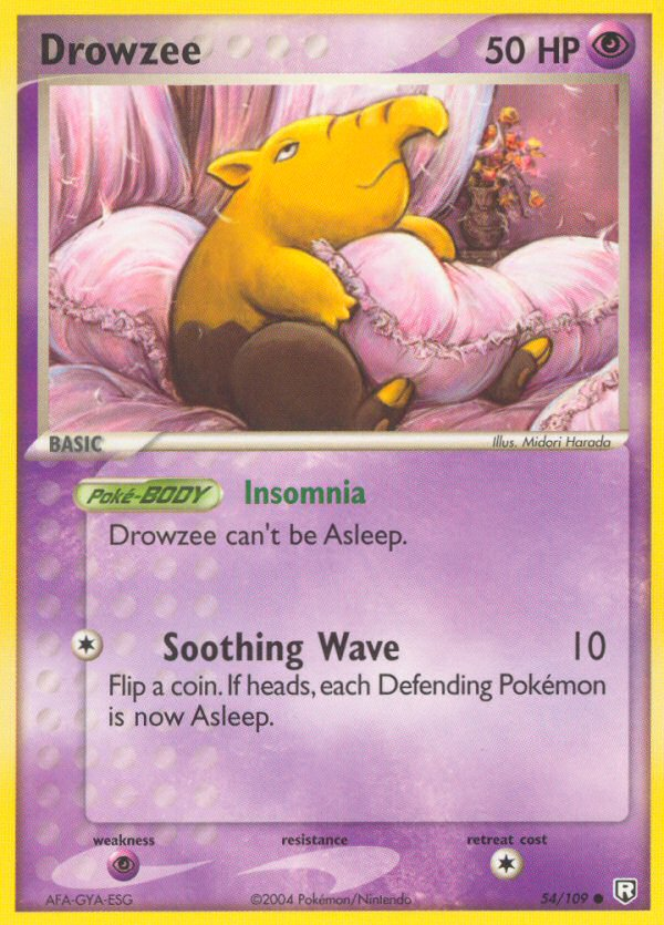 Drowzee (54/109) [EX: Team Rocket Returns] | Card Citadel