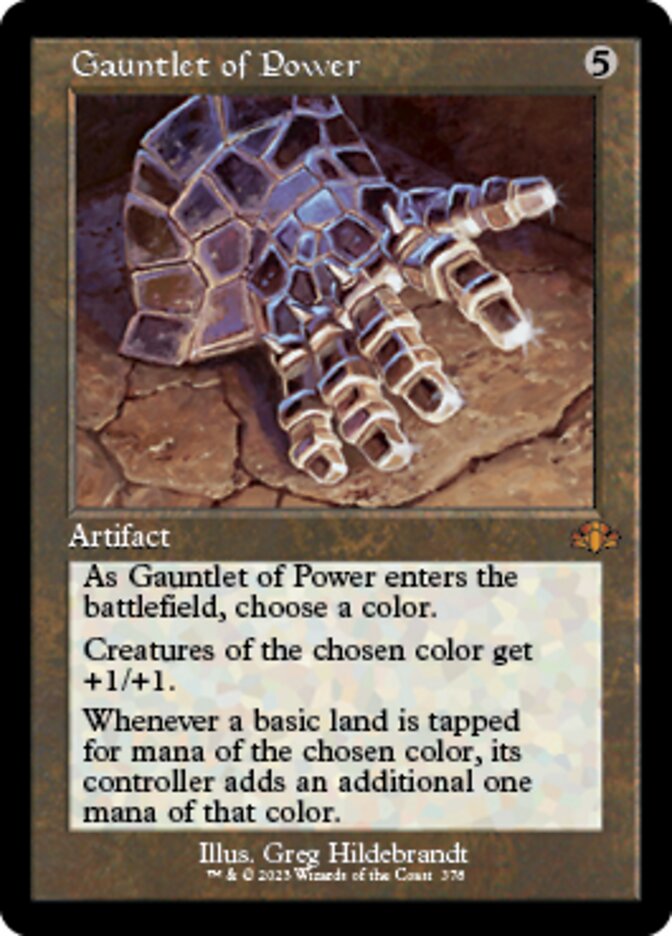 Gauntlet of Power (Retro) [Dominaria Remastered] | Card Citadel