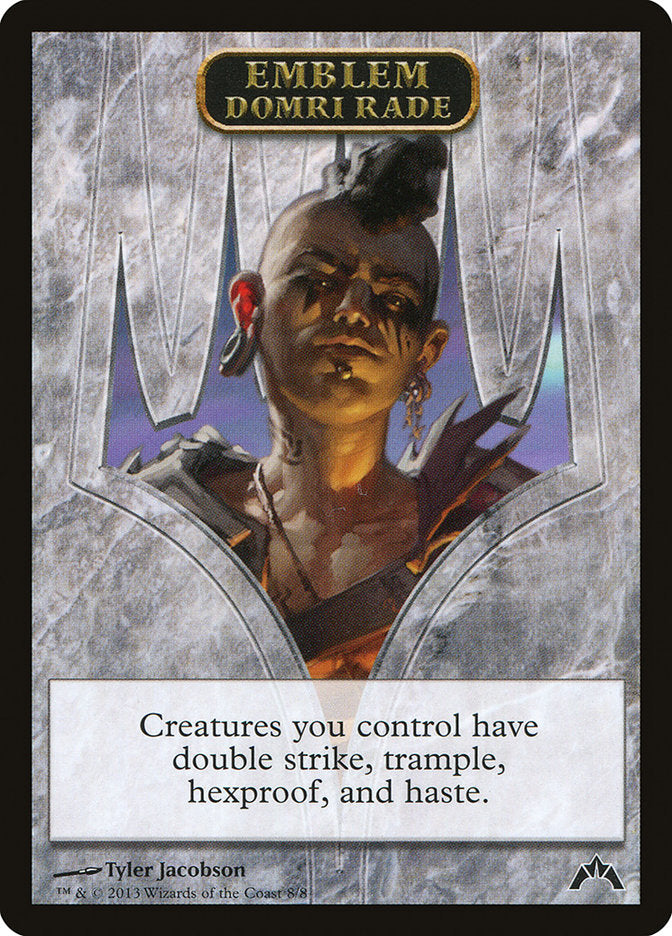 Domri Rade Emblem [Gatecrash Tokens] | Card Citadel
