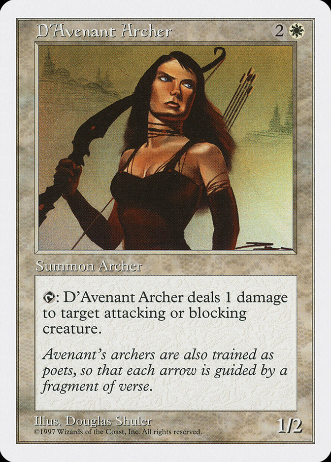 D'Avenant Archer [Fifth Edition] | Card Citadel