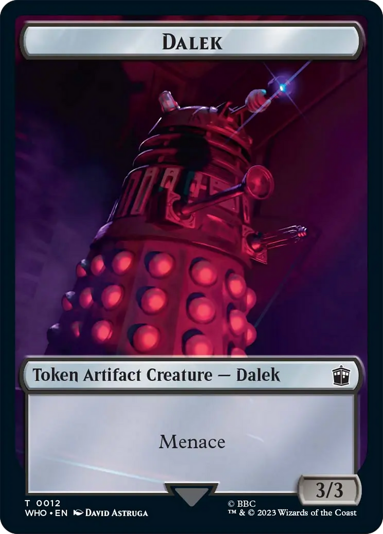 Dalek Token [Doctor Who Tokens] | Card Citadel