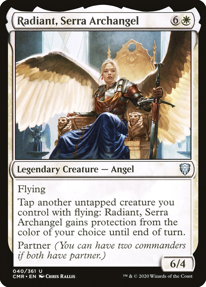 Radiant, Serra Archangel [Commander Legends] | Card Citadel