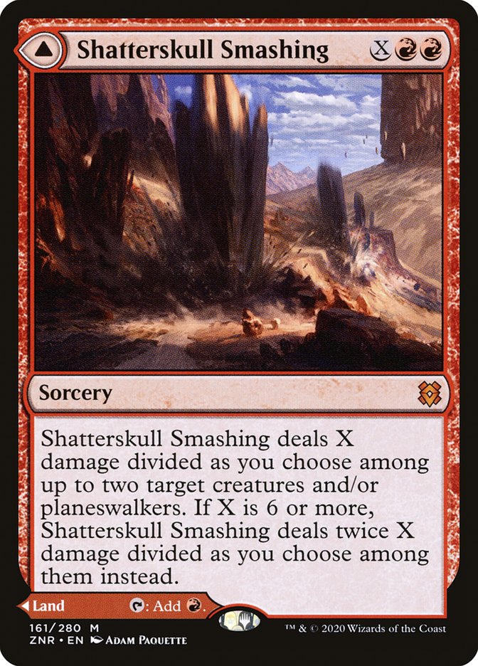 Shatterskull Smashing // Shatterskull, the Hammer Pass [Zendikar Rising] | Card Citadel