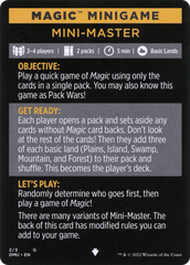 Mini-Master (Magic Minigame) [Commander Legends: Battle for Baldur's Gate Minigame] | Card Citadel