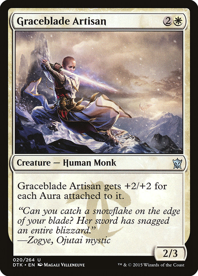 Graceblade Artisan [Dragons of Tarkir] | Card Citadel