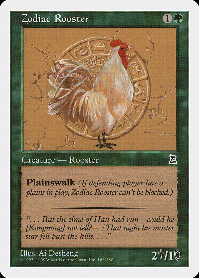 Zodiac Rooster [Portal Three Kingdoms] | Card Citadel