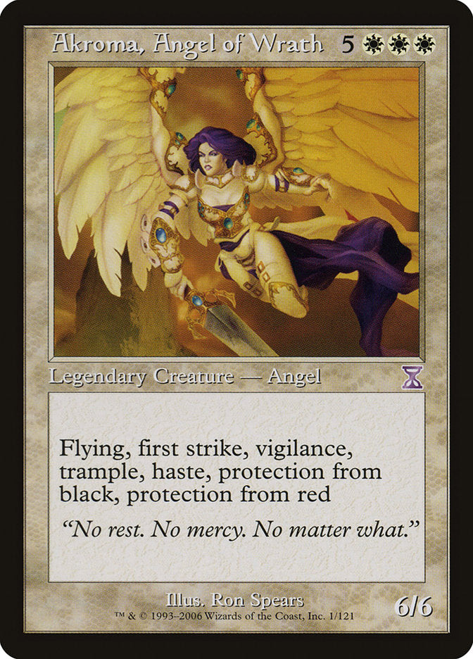 Akroma, Angel of Wrath [Time Spiral Timeshifted] | Card Citadel