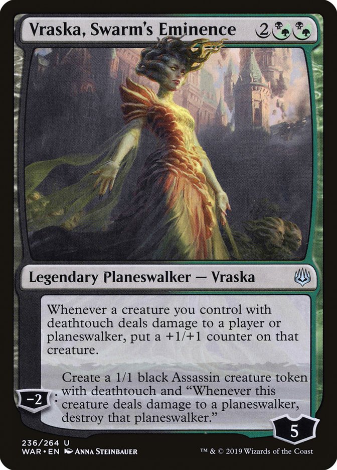 Vraska, Swarm's Eminence [War of the Spark] | Card Citadel