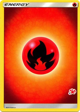 Fire Energy (Charizard Stamp #2) [Battle Academy 2020] | Card Citadel