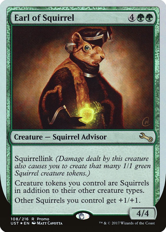 Earl of Squirrel [Unstable Promos] | Card Citadel