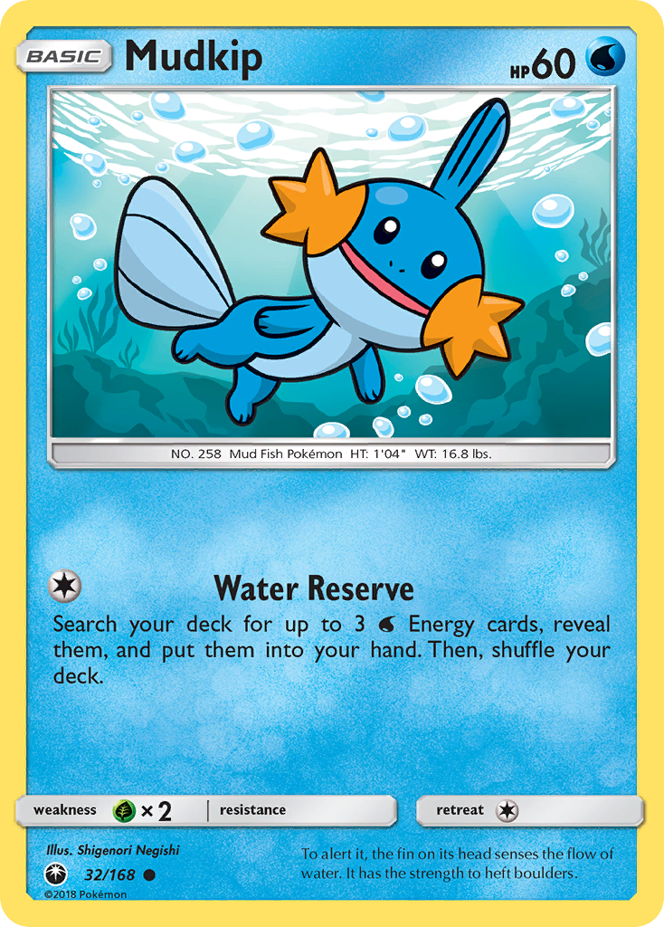 Mudkip (32/168) [Sun & Moon: Celestial Storm] | Card Citadel