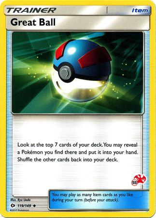 Great Ball (119/149) (Charizard Stamp #55) [Battle Academy 2020] | Card Citadel