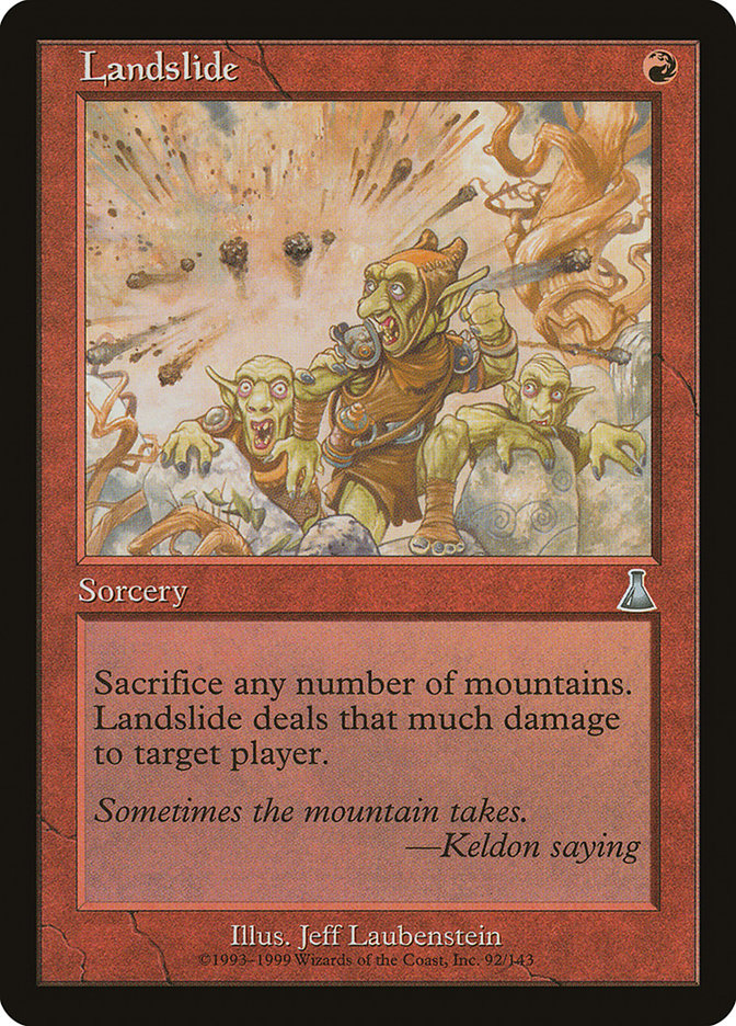Landslide [Urza's Destiny] | Card Citadel