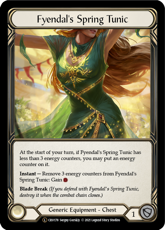 Fyendal's Spring Tunic [CRU178] Unlimited Normal | Card Citadel