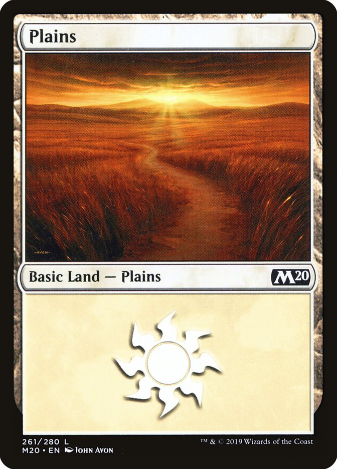 Plains (#261) [Core Set 2020] | Card Citadel