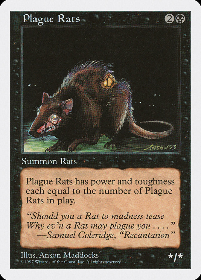 Plague Rats [Fifth Edition] | Card Citadel