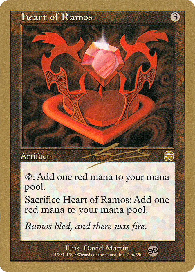 Heart of Ramos (Nicolas Labarre) (SB) [World Championship Decks 2000] | Card Citadel