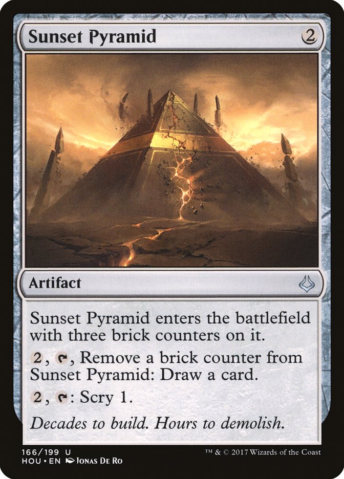 Sunset Pyramid [Hour of Devastation] | Card Citadel