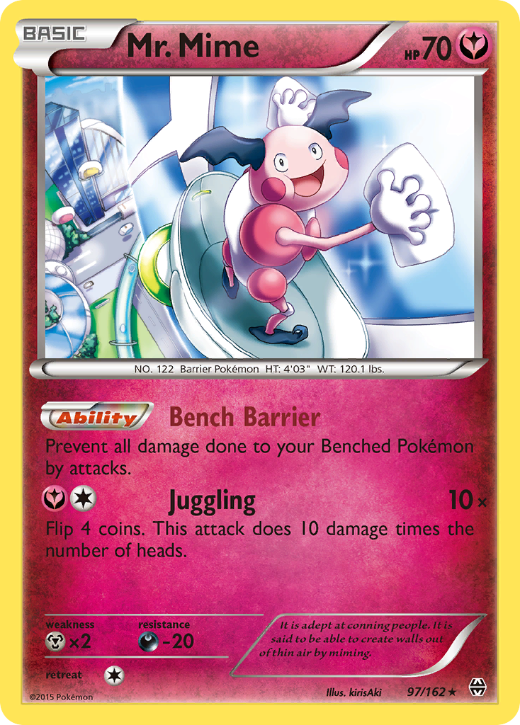 Mr. Mime (97/162) [XY: BREAKthrough] | Card Citadel