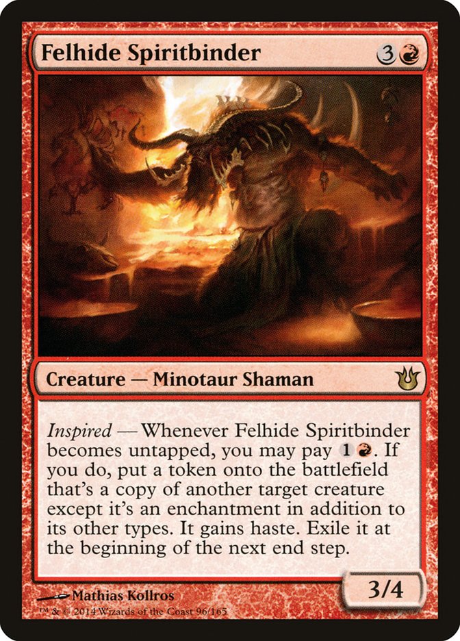 Felhide Spiritbinder [Born of the Gods] | Card Citadel