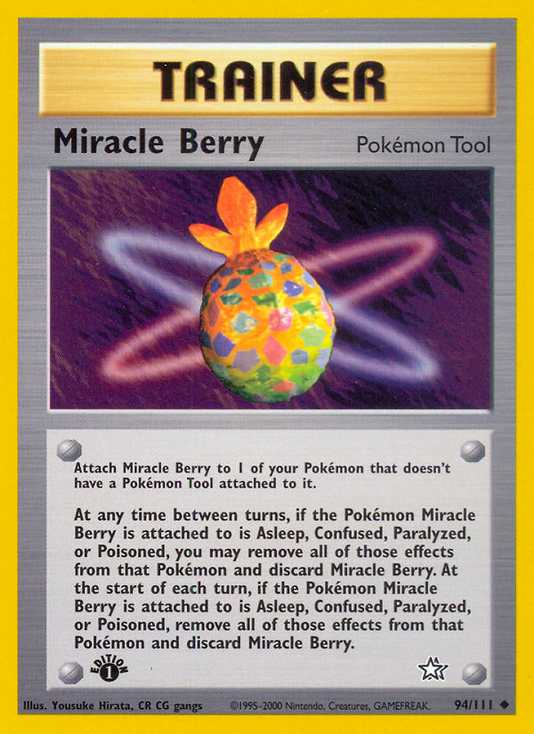 Miracle Berry (94/111) [Neo Genesis 1st Edition] | Card Citadel