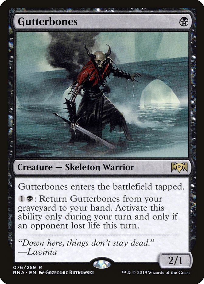 Gutterbones [Ravnica Allegiance] | Card Citadel