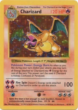 Charizard (4/102) [Base Set Shadowless Unlimited] | Card Citadel