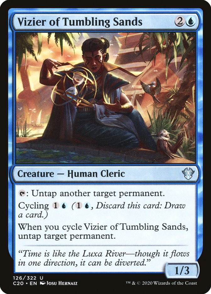 Vizier of Tumbling Sands [Commander 2020] | Card Citadel