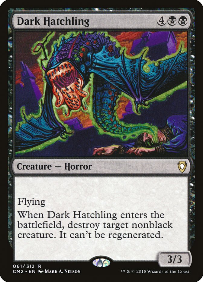 Dark Hatchling [Commander Anthology Volume II] | Card Citadel