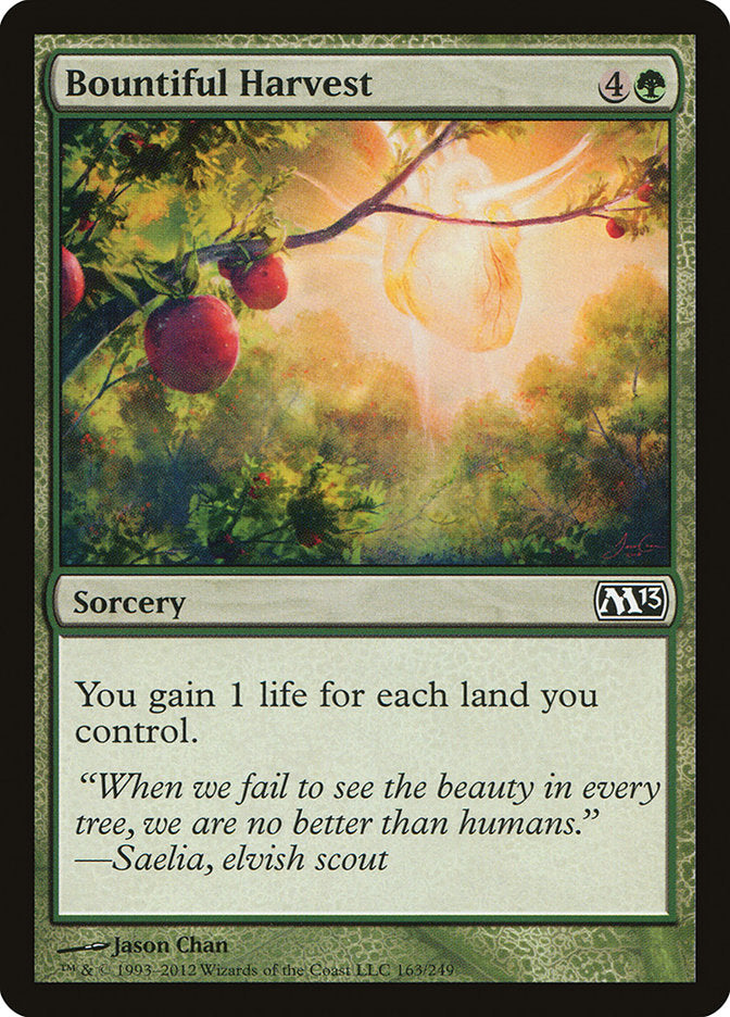 Bountiful Harvest [Magic 2013] | Card Citadel