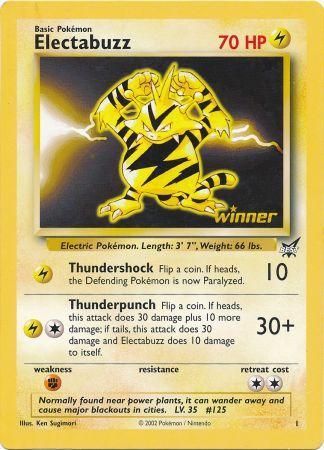 Electabuzz (1) (Jumbo Card) [Best of Promos] | Card Citadel