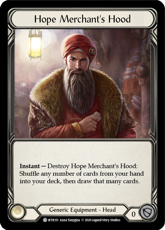 Hope Merchant's Hood [U-WTR151] (Welcome to Rathe Unlimited)  Unlimited Rainbow Foil | Card Citadel