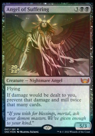 Angel of Suffering [Streets of New Capenna Prerelease Promos] | Card Citadel