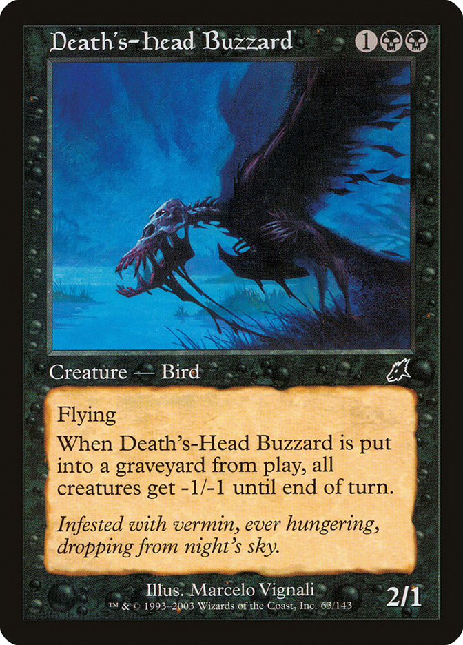 Death's-Head Buzzard [Scourge] | Card Citadel