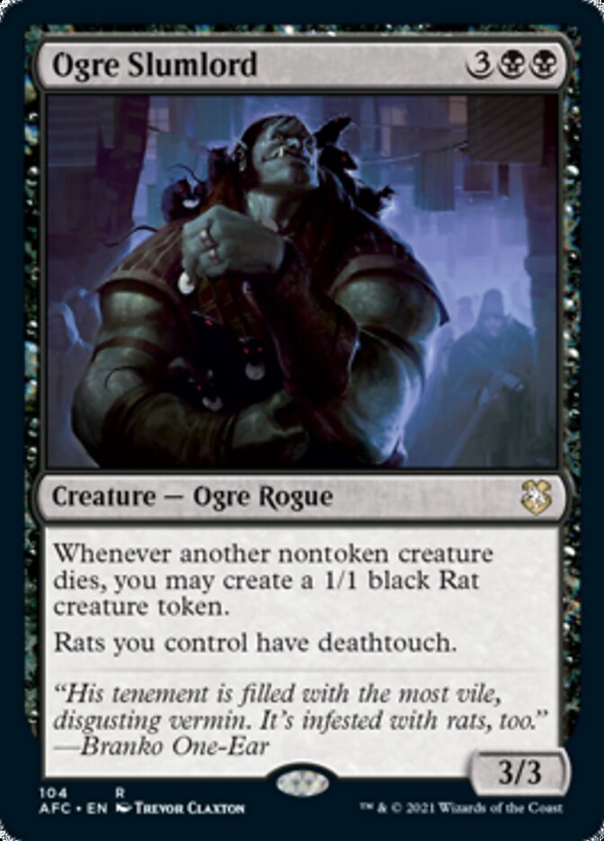 Ogre Slumlord [Dungeons & Dragons: Adventures in the Forgotten Realms Commander] | Card Citadel