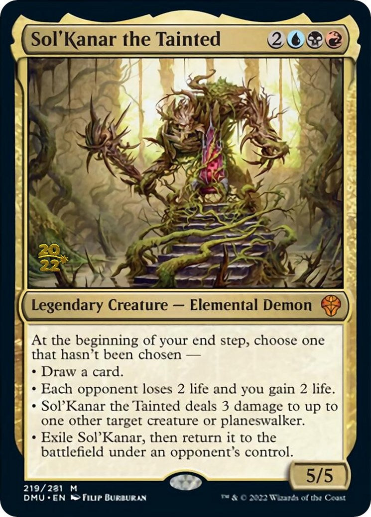 Sol'Kanar the Tainted [Dominaria United Prerelease Promos] | Card Citadel