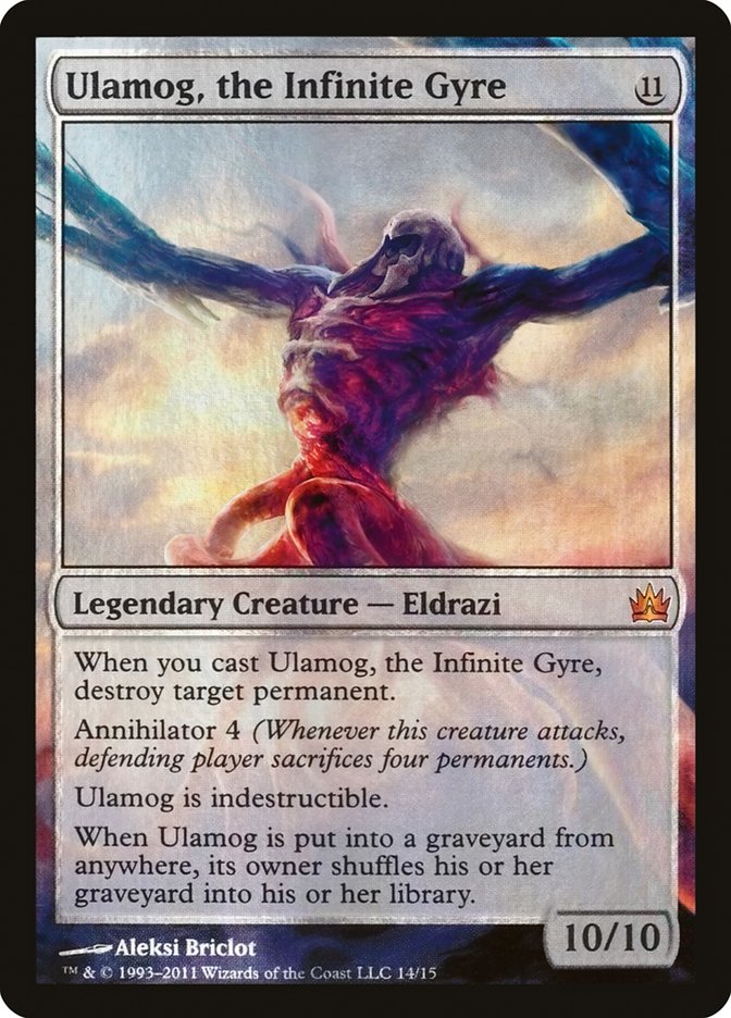 Ulamog, the Infinite Gyre [From the Vault: Legends] | Card Citadel