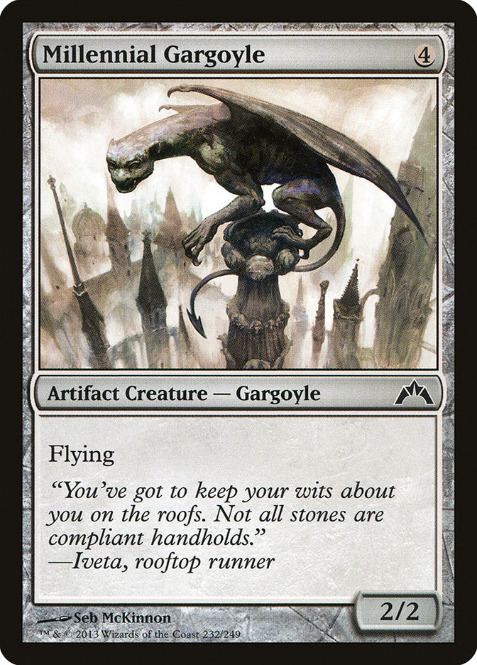 Millennial Gargoyle [Gatecrash] | Card Citadel