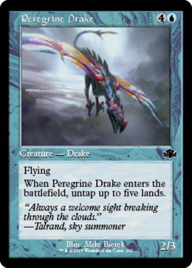 Peregrine Drake (Retro) [Dominaria Remastered] | Card Citadel