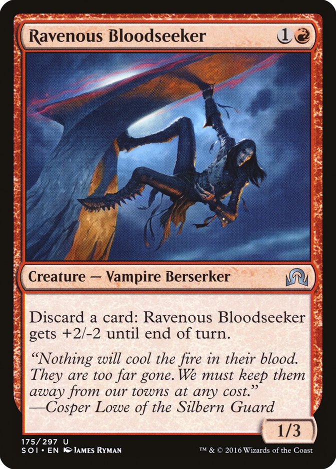 Ravenous Bloodseeker [Shadows over Innistrad] | Card Citadel