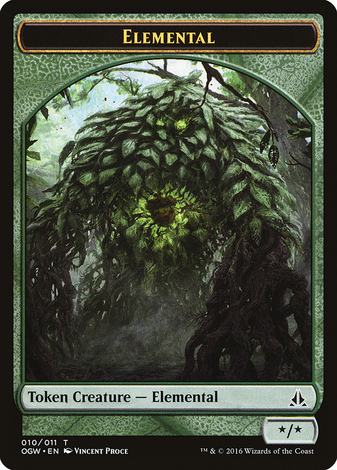 Elemental (010/011) [Oath of the Gatewatch Tokens] | Card Citadel