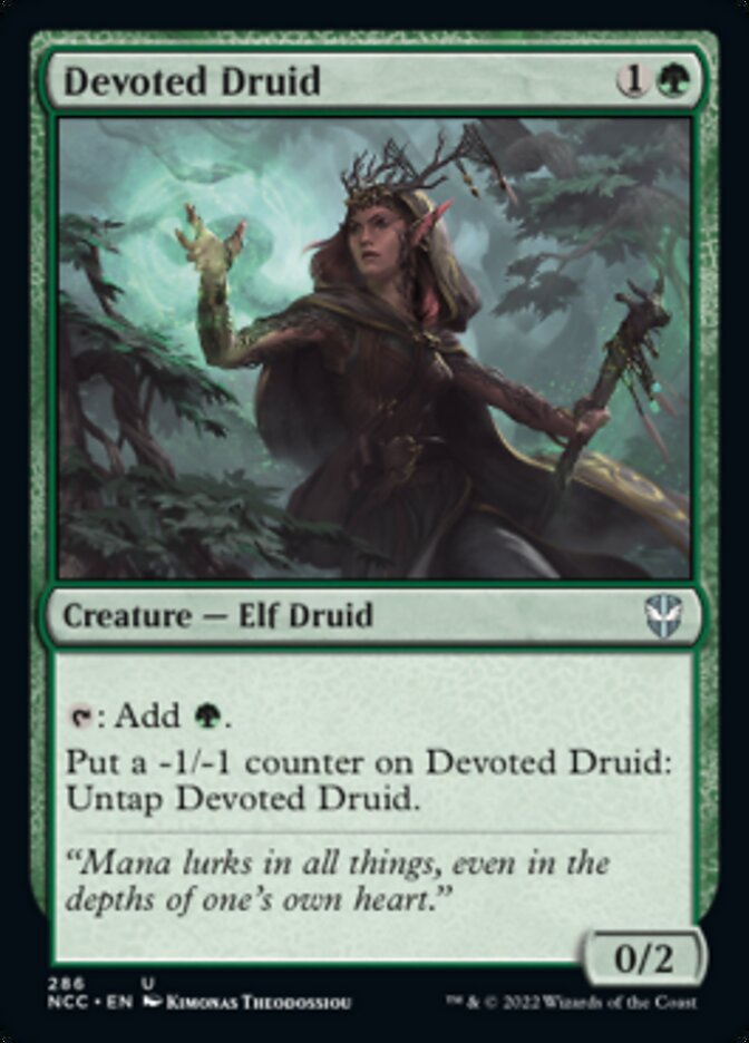 Devoted Druid [Streets of New Capenna Commander] | Card Citadel