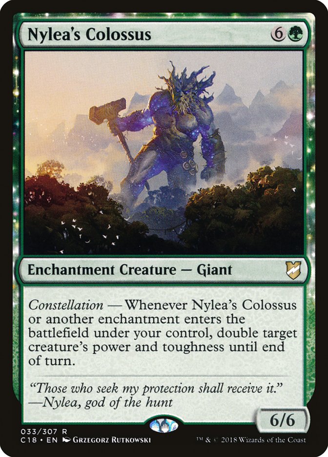 Nylea's Colossus [Commander 2018] | Card Citadel