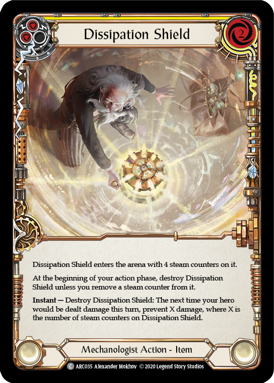 Dissipation Shield [ARC035] Unlimited Rainbow Foil | Card Citadel