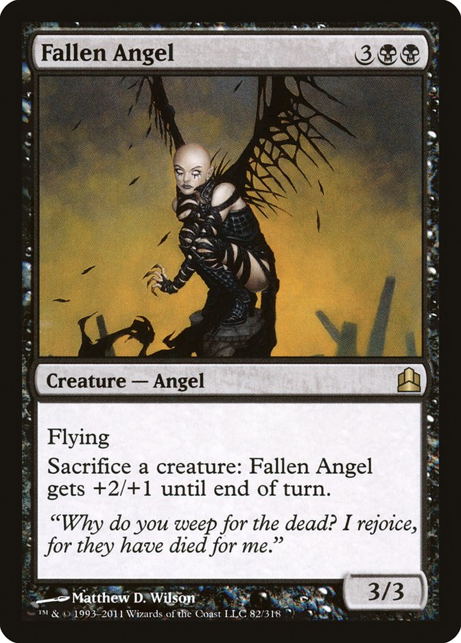 Fallen Angel [Commander 2011] | Card Citadel