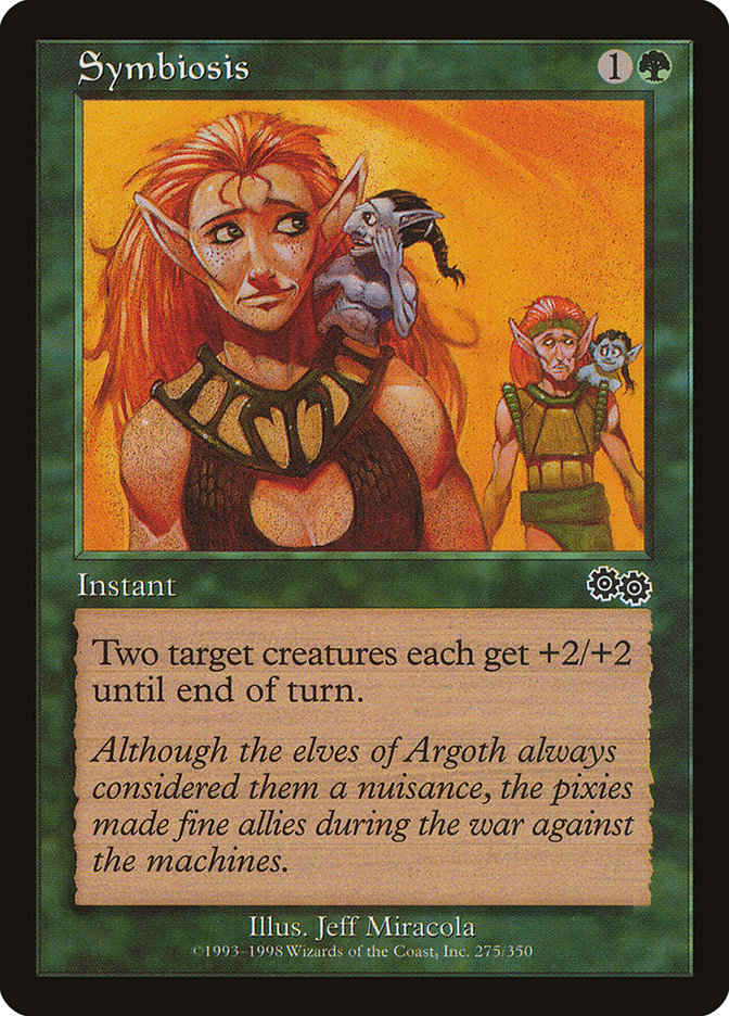 Symbiosis [Urza's Saga] | Card Citadel