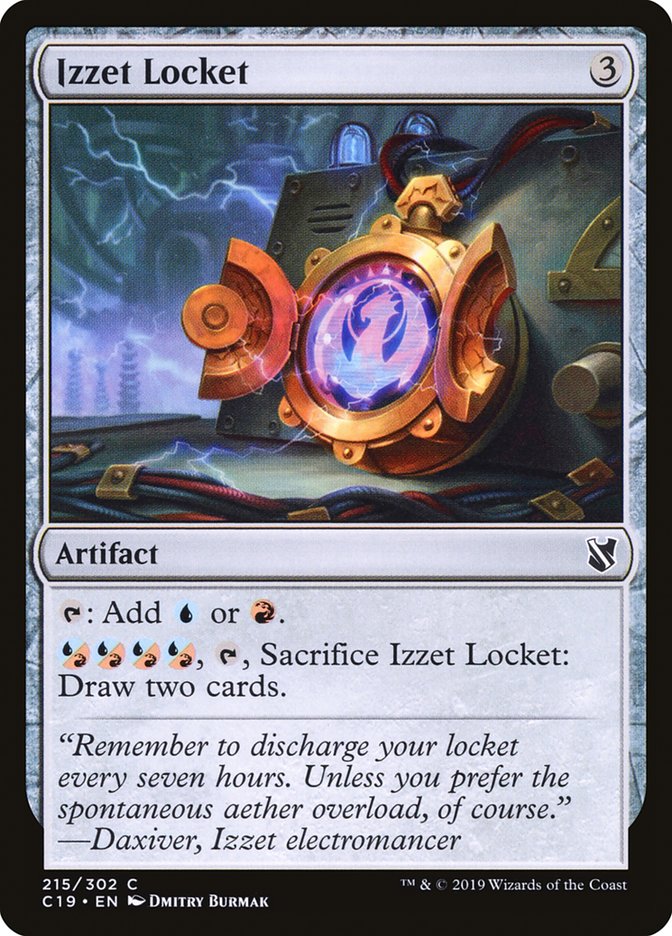 Izzet Locket [Commander 2019] | Card Citadel